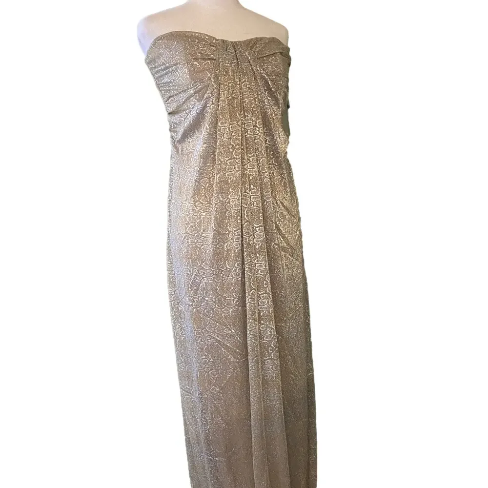 laundry by shelli segal metallic dress Size 10 Laundry by Shelli Segal Metallic